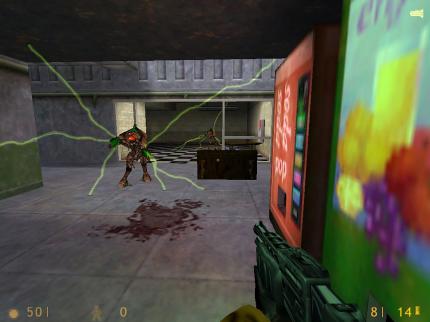 Die Slaves sind die Standard-Aliens in Half-Life. Sie greifen euch mit ihren Klauen an und setzen aus der Distanz auf Blitzattacken.