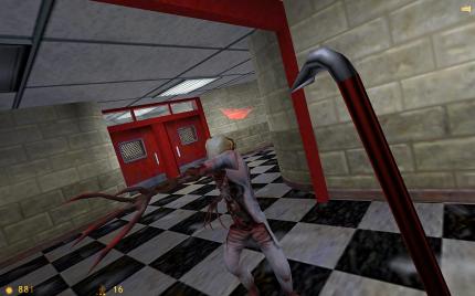 Speziell in der Anfangsphase kreierte Half-Life ein Gefühl der Hilflosigkeit. Nur mit einem Brecheisen bewaffnet, waren selbst Kämpfe gegen Zombies oder Headcrabs eine Herausforderung.