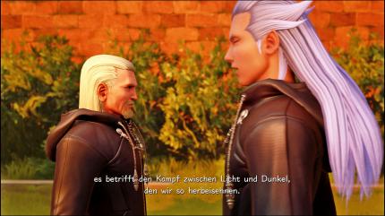Im Gegensatz zu den simplen Disney-Storys dürfte die Hintergrundhandlung alle ohne Abschluss in Kingdomheartsologie völlig wirr zurücklassen.