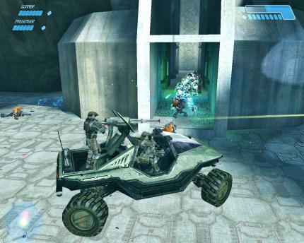 Launchtitel und Killerapplikation der Xbox: Halo (2001). Auch der Ego-Shooter war der Grundstein für eine bis heute erfolgreiche Reihe.