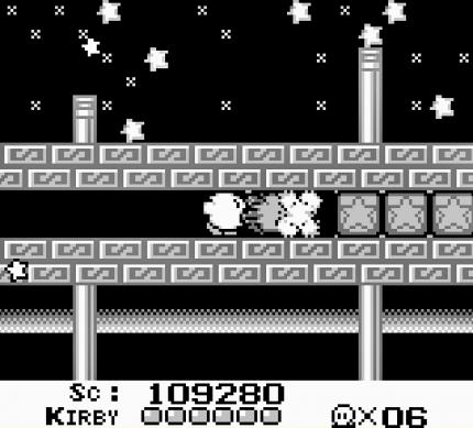 Die Fähigkeiten seiner Gegner kopieren kann Kirby in seinem ersten Ausflug noch nicht. Spezielle Items verleihen ihm aber bereits temporär besondere Fähigkeiten.