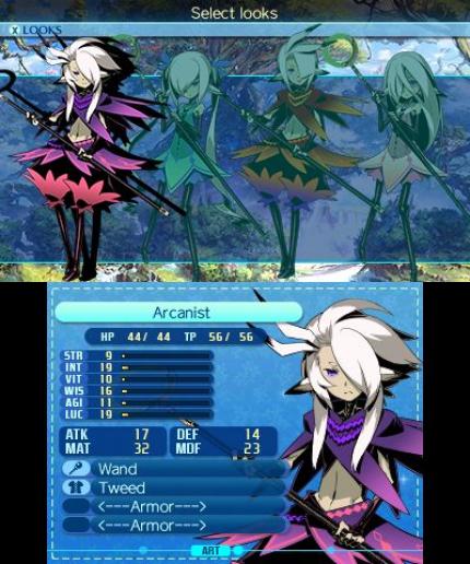 Etrian Odyssey Nexus unterstützende Klassen: Arcanist