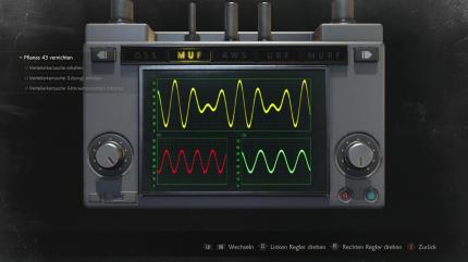 Den Signal-Modulator stellt ihr zunächst ein, bevor ihr ihn verwendet.