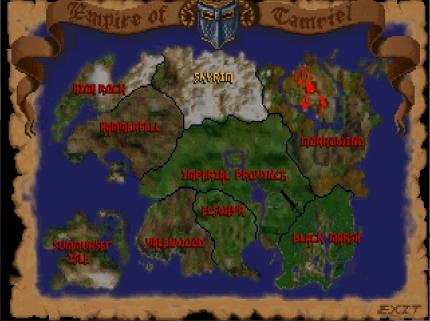 Während sich die meisten Teile der Rollenspielreihe auf ein bis zwei Gebiete beschränken, bereist ihr in Arena das gesamte Reich des Fantasy-Kontinents Tamriel.