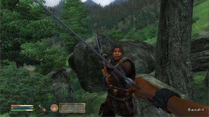 Die Kämpfe tragt ihr auch in The Elder Scrolls 4: Oblivion am besten in der Ego-Perspektive aus.