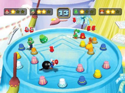 Die Minispiele aus Mario Party 5 für Gamecube sind Spielspaß pur. Grafisch tut sich im Vergleich zum Vorgängerspiel jedoch kaum etwas.
