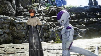 Aizen aus Bleach und Freeza aus Dragon Ball – eine furchterregende Allianz. Doch wird von diesem Potenzial in der Story keinerlei Gebrauch gemacht.