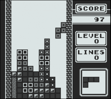 Dieses Bild ist wohl dem meisten bekannt: Tetris für den Gameboy.&nbsp;