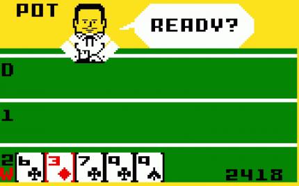 Gut gepokert: <em>Las Vegas Poker &amp; Black Jack</em> lag anfangs jeder Intellivision-Konsole bei und verkaufte sich dadurch 1,939 Millionen Mal.