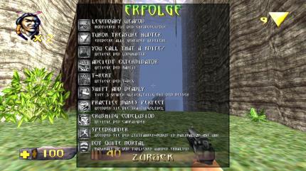 Neben der hervorragenden Steuerung mit endlich zwei Analogsticks und vielen weiteren kleinen Neuerungen gibt es jetzt auch freischaltbare Erfolge. Spielerisch ist Turok jedoch im Vergleich zu modernen Shootern hoffnungslos veraltet.