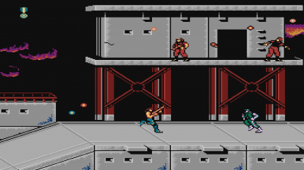 Super C erschien 1990 für das NES. Im Vergleich zu seinen Vorgängern hat sich spielerisch nicht viel getan, das Spielprinzip bleibt sich treu.