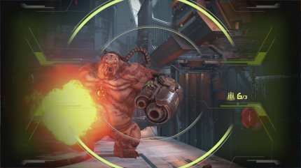Das Maschinengewehr lässt sich&nbsp;via Sekundärfeuer zum Scharfschützengewehr umfunktionieren. (PS4)