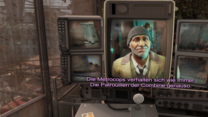 Die Handlung ist vor jener von Half-Life 2 angesiedelt und behandelt den Kampf von Alyx und ihrem Vater gegen die Combine.