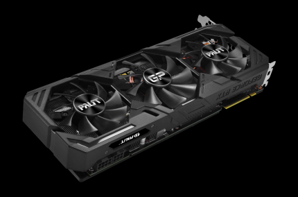 Die fast 29cm lange Palit RTX 2070 Super Gaming Pro OC steckt im 1400-Euro-PC von CSL.