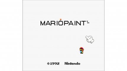 In Mario Paint findet ihr den Song auf dem Startbildschirm.