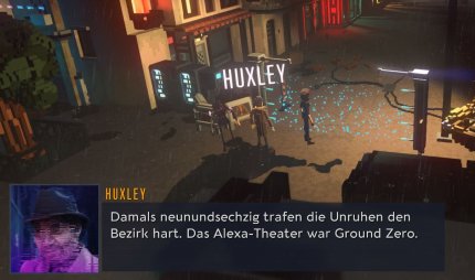 Sämtliche Dialoge zwischen den Charakteren sind komplett vertont.