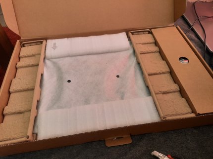 Die Verpackung ist schlicht