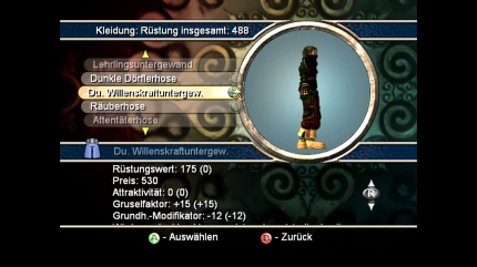 Die Kleidungen in Fable haben nicht nur Einfluss auf unsere Rüstung, sie beeinflussen auch unsere Erscheinung beim Volk.