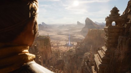Eindruck aus der Techdemo zur Unreal Engine 5