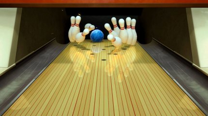 Bowling geht ja eigentlich immer. Mit der Bewegungssteuerung hatten wir <br> die ersten paar Runden Probleme, dann lief aber alles rund (haha).