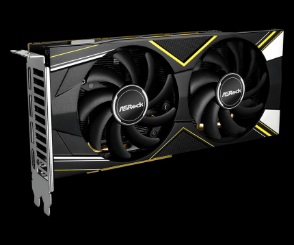 AMD RX 5500 XT, hier ein Modell von ASRock. Das günstigste Modell kostet aktuell 280 Euro - 75 Prozent mehr als im Oktober 2020.