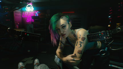Judy Alvarez in Cyberpunk 2077