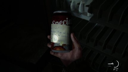 Das Passwort für die Tür steht auf der Cola-Dose im Automaten.