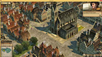 Anno 1404 kann mit deutlich verbesserter Grafik überzeugen.
