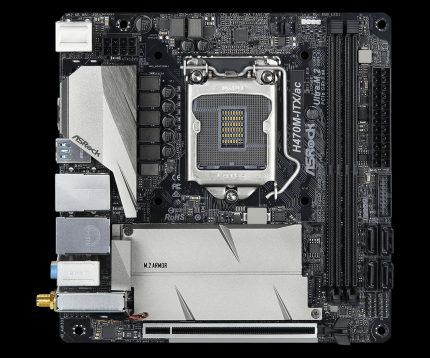 Mini-ITX-Mainboards wie das ASRock H470M ITX/AC lohnen sich nur für sehr kleine PCs.