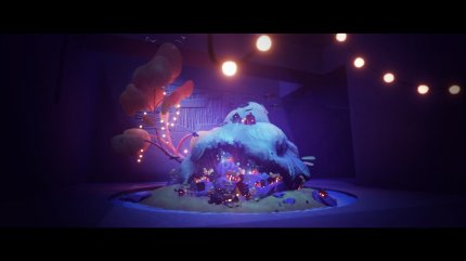 In Inside the Box findet sich auch ein Diorama, welches unterschiedliche Modellfiguren und -landschaften beinhaltet, die aufzeigen sollen, was mit Dreams VR möglich ist.