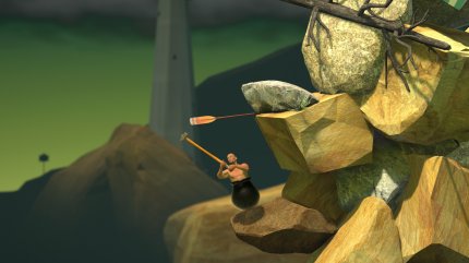 Der Plattformer Getting Over It with Bennett Foddy mauserte sich 2017 zum Indie-Hit. Da das herausfordernde Spielkonzept überzeugt, stört es jedoch kaum jemanden, dass hier größtenteils Unity-Store-Assets zum Einsatz kommen. <br> <br> &nbsp;