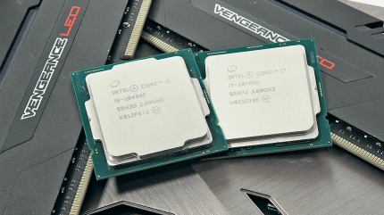 Core i5-10400F und i7-10700K