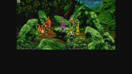 Die Goblins sind ganz begeistert! Endlich gibt's was zu Futtern!