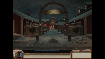 <strong>Nancy Drew - The Sea of Darkness</strong> erweckt eine wunderschöne, dunkle Winterkulisse in Island zum Leben.