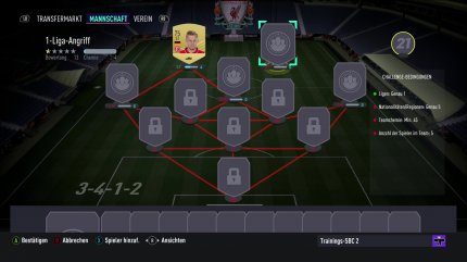 In den Squad Building Challenges werdet ihr unverkäufliche Spieler und abgelaufene Leihspieler los. Hier gibt es ebenso viele Belohnungen.