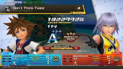 Im Koop-Modus wird jeder Spieler zusätzlich zur Gesamtwertung auch separat bewertet, doch letztenendes heißt es: Nur gemeinsam sind wir stark.