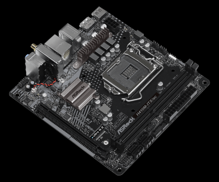 Das ASRock H410M ITX/ac für den Sockel Intel 1200