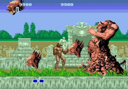 Das Actionspiel Altered Beast lag der später in Europa und Nordamerika veröffentlichten Konsole bei. Dank Parallax-Scrolling und schönem Soundtrack gab es einen ersten Vorgeschmack auf die Leistungsfähigkeit der neuen 16-Bit-Hardware.