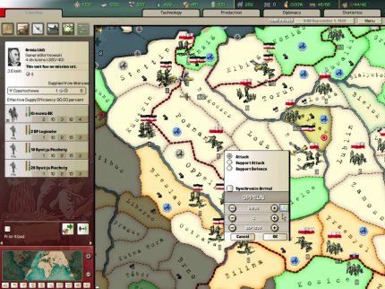 Dank des Addons Armageddon streitet ihr in Hearts of Iron 2 mit fiktiven Nationen um die Weltherrschaft.<br> &nbsp;