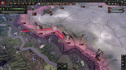 Wenn ihr in Hearts of Iron 4 ganz nahe heranzoomt, dann könnt ihr euren Einheiten beim Kämpfen zuschauen.<br> &nbsp;