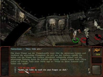 In Planescape: Torment erhaltet ihr sogar von einem versteinerten Gesicht wie dieser Glyve einen kleinen Auftrag.<br> &nbsp;