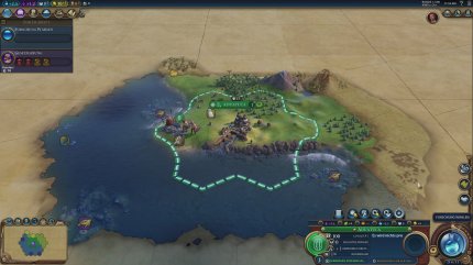Siedler, Krieger - und schon steht die erste Stadt. Der Start in Civ 6 spielt sich nicht besonders toll.