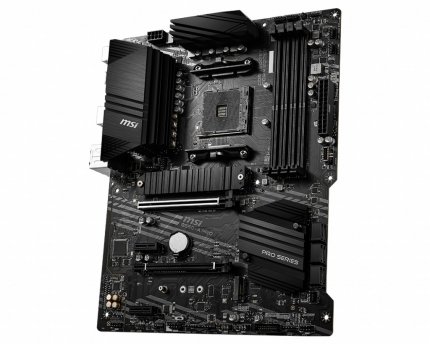 MSI B550 A Pro - mit einem solchen Mainboard kann man einen Ryzen-Prozessor schon recht gut übertakten.
