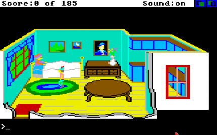 Wer in King’s Quest II: Romancing the Throne (1985) möglichst friedliche Lösungswege wählt, streicht dafür besonders viele Punkte ein.