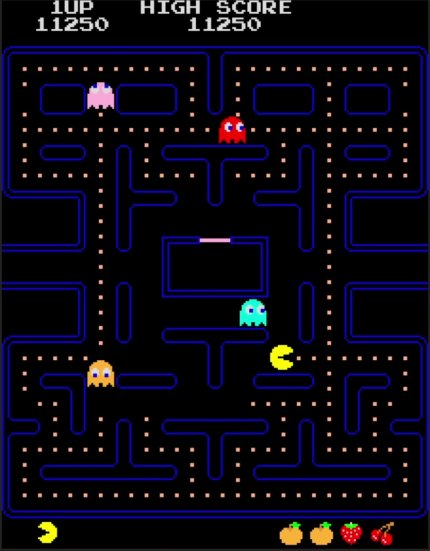 Spielsucht anno 1980: Eine gelbe Kugel, ein paar bunte Geister und ein Labyrinth voller Punkte reichten aus, um den Spielern im Minutentakt Geld zu entlocken, das sie in den Münzschacht eines Pac-Man-Automaten steckten.<br> &nbsp;