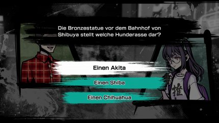 Gelegentlich werden die Schnitzeljagden und Noise-Kämpfe mit kleineren Rätseln und Quizfragen aufgelockert.&nbsp;