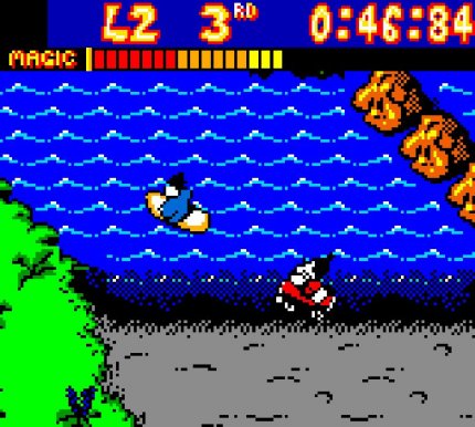 Rare durften auch mal ran: Sie entwickelten zwei Funracer für den Game Boy Color.&nbsp;