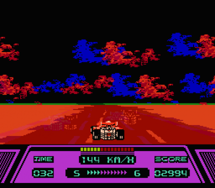 Squares Rad Racer (1987) fürs NES wurde mit einer 3D-Brille ausgeliefert. Drückt man im Spiel die Select-Taste, wechselt das Geschehen in einen Modus, der in Kombination mit der Brille einen stereoskopischen 3D-Effekt erzeugt.<br> &nbsp;