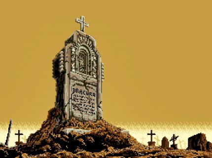 Glaf Dracura? In der West-Version des Spiels fehlen das Kreuz auf dem Stein und auch die „engrishe“ Schrift. Keine Religion bei Nintendo! (Quelle: MobyGames)