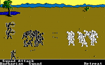 In The Ancient Art of War (1984) führt ein Squad aus unterschiedlich befähigten Kriegern die vom Spieler erteilten Befehle wie etwa Angreifen, Vorrücken oder Zurückziehen in Echtzeit aus.<br> &nbsp;